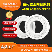 氧化锆全陶瓷轴承6000/01/02/03/04/05/06 CE 2RS双密封耐高温