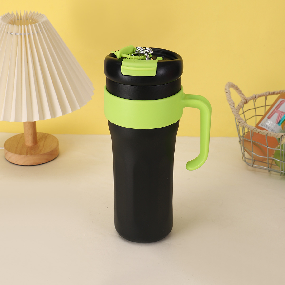 Taza de aislamiento de acero inoxidable 316 taza de café Bingba taza fría para niñas de alto valor taza de agua portátil de gran capacidad con pajita