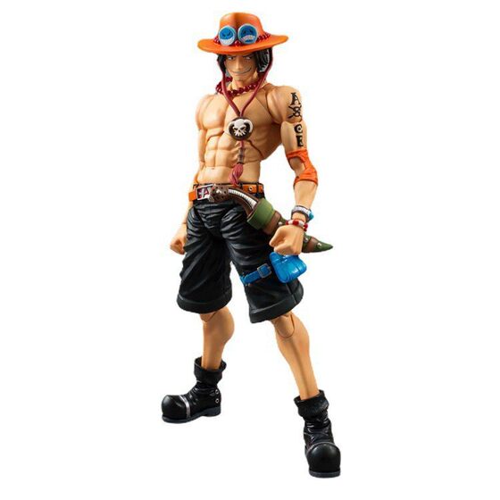 One Piece King of the Sea Three Knife Flow Solon Movable Solon Lufei Ace Hand-made Doll Ornaments Model