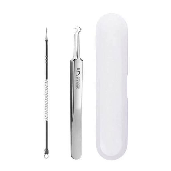 No. 5 cell clip (hook clip + acne needle) + storage box