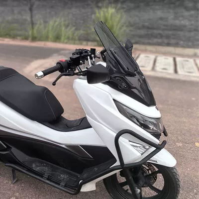 Second Generation Modified Windshield: Motorcycle front windshield