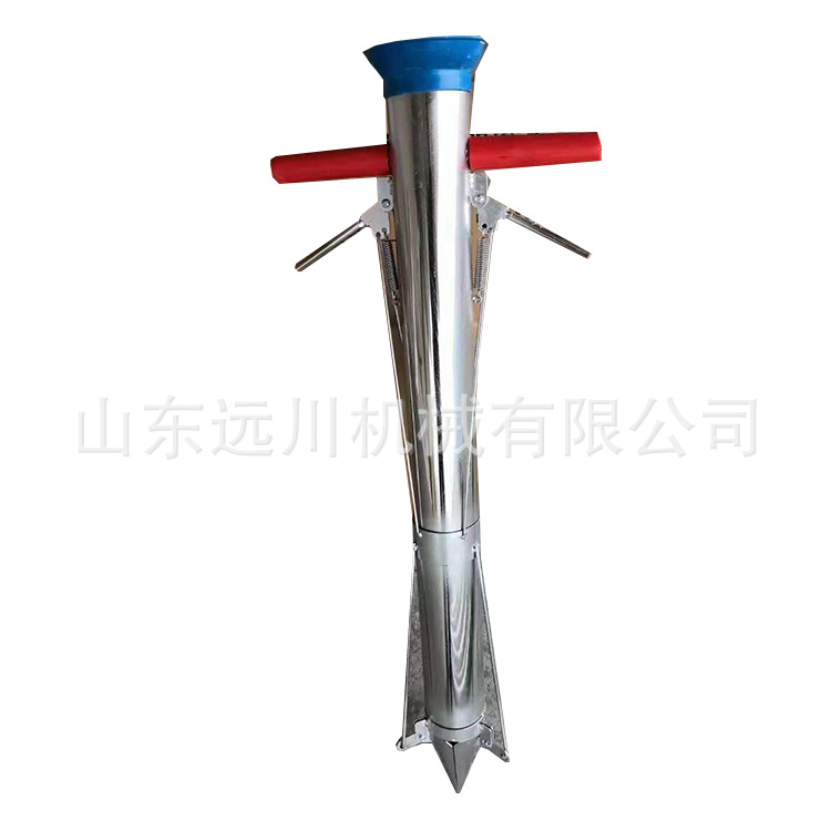 手提小型辣椒栽苗器 单人操作不锈钢种植机 菜花手动式移栽机