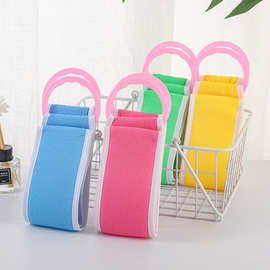 家用长条拉背条洗澡巾搓背条搓澡神器强力双面粗砂成人搓泥沐浴条