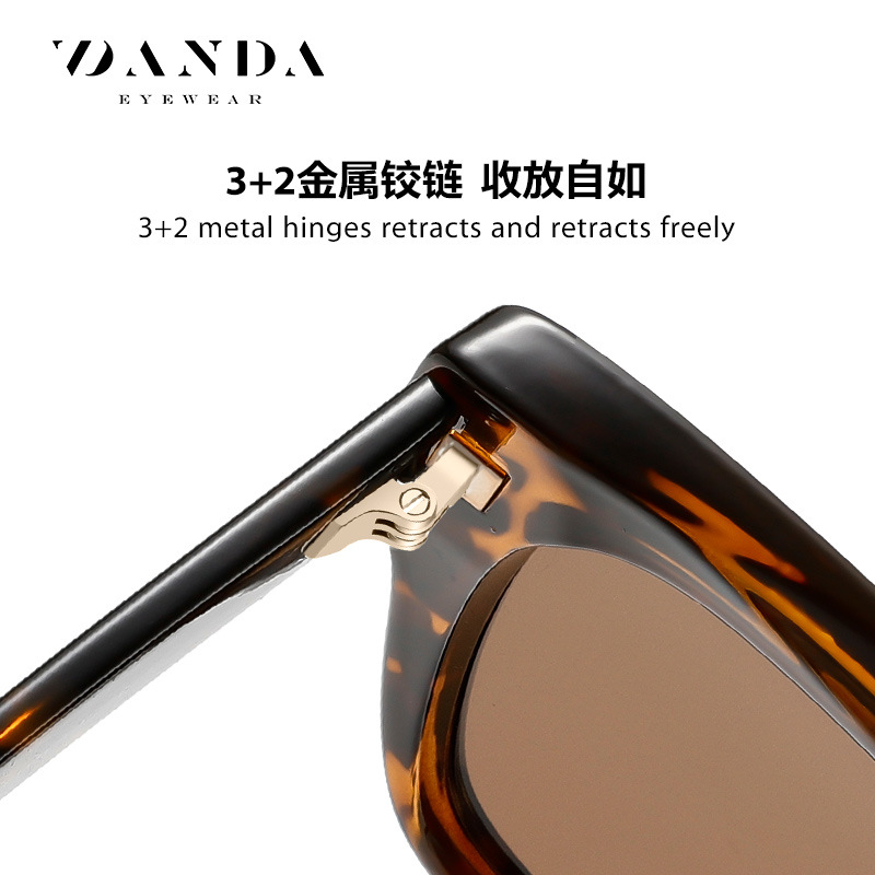 Nuevas gafas de sol de hoja Gafas de sol de moda con personalidad retro europea y americana S26119 Gafas de sol transfronterizas de moda en la calle