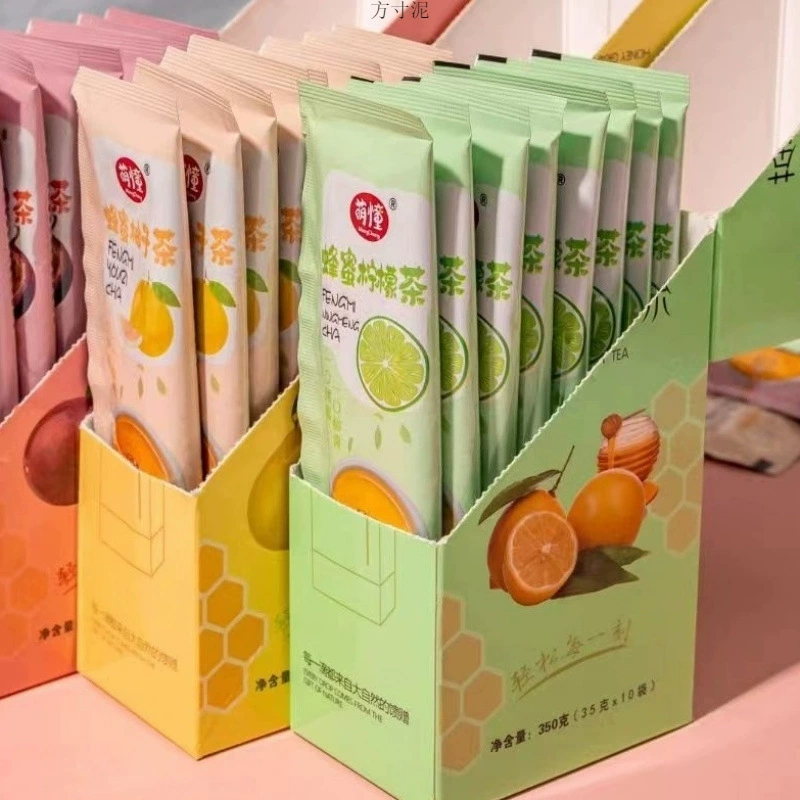 Чай с медом, грейпфрутом, манго, лимоном, концентрированный фруктовый чай, независимая малая упаковка, оптовая продажа на Amazon, оптовая продажа с фабрики, дропшипинг