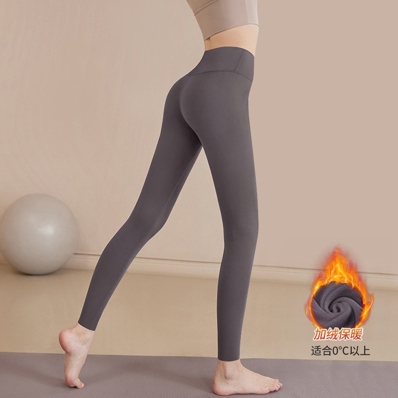 Quần màu tím xám [cộng thêm nhung để giữ ấm] / S [Trọng lượng khuyến nghị trong vòng 50kg tuổi]