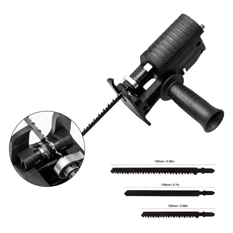 Электродрель, переоборудованная в электропила, сабельная пила, электродрель, модифицированная в электропила, лобзик, для резки древесины.