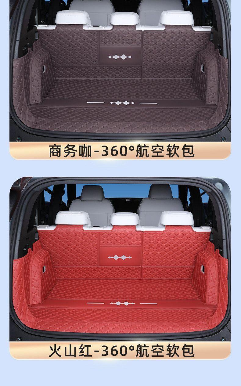 Specifically designed trunk mat for Fangchengbao Titanium 3, full coverage, car accessories, interior, eco-friendly, wear-resistant, modified
