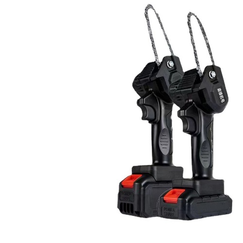 Lithium battery single hand saw small household rechargeable chainsaw electric chain saw logging saw handheld mini saw electric chain saw chain saw
