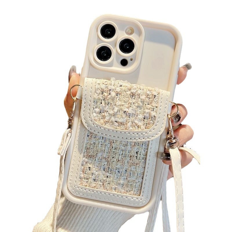 Crossbody Coin Purse Suitable For IPhone 17 Pro Max Phone Case, Iphone 16 Lanyard, 13 Card Holder, 7p/8 Wallet, XS_voghion.com
