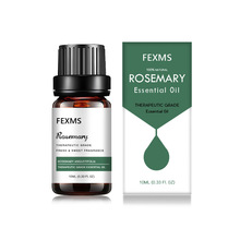 跨境迷迭香精油10ml香薰加濕植物單方精油Rosemary essential oil