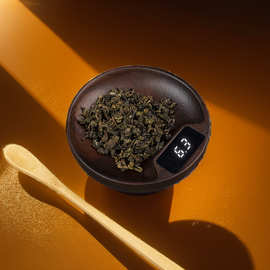 高精度小型茶则实木电子秤咖啡电子秤普洱茶叶秤茶道专用克数称重