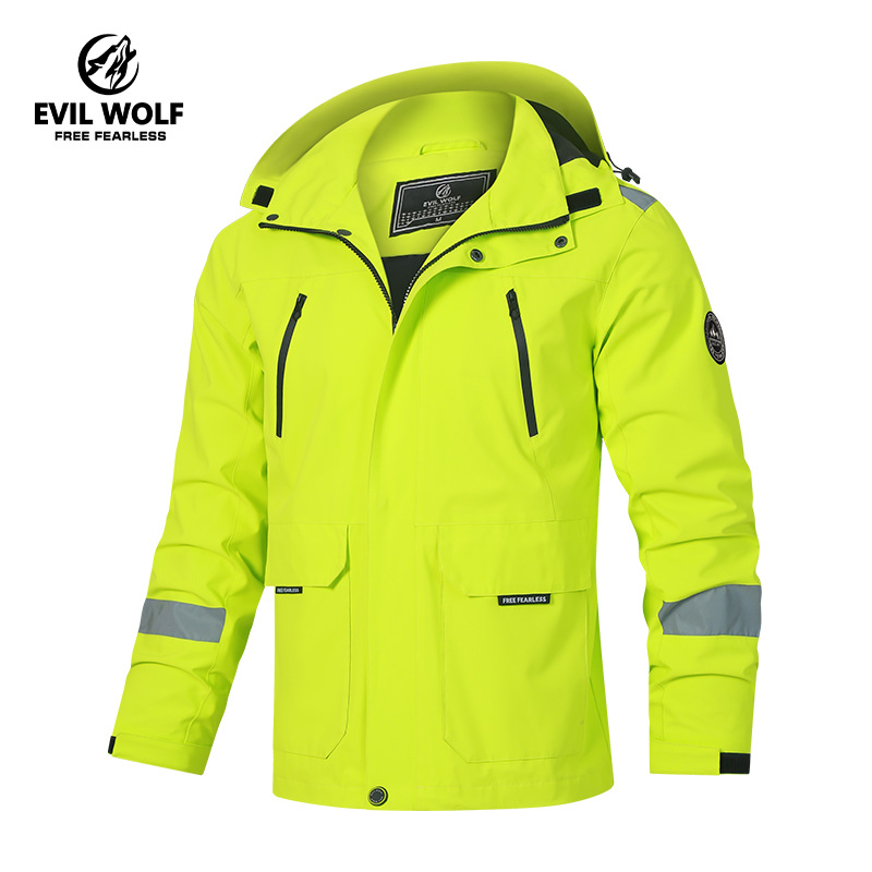 새로운 봄, 가을 남성 야외 스포츠 재킷 캐주얼 트렌드 다목적 얇은 재킷 남성 하이킹 재킷