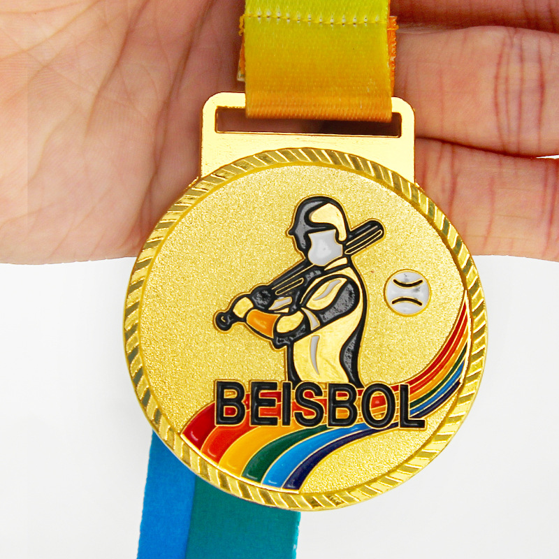 Medalla de aleación de zinc hecha a medida, medallas de fútbol, baloncesto, béisbol, medallas de honor metálicas