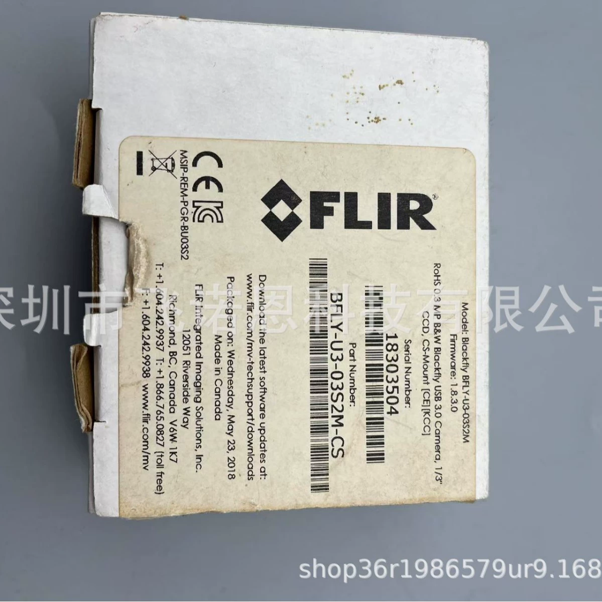 FLIR POINTGREY BFLY-U3-03S2M-CS оригинальный спот
