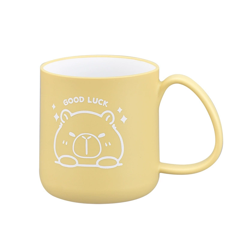 广华 Creative capacious mouthwash for home use, cute toothbrush, with little bears