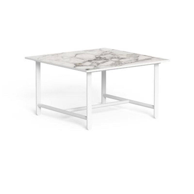 Mesa de café cuadrado (aleación de aluminio)