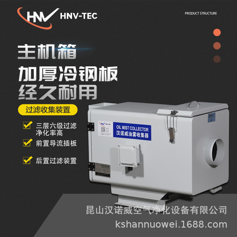 汉诺威新款DSCRD-750型机床加工中心车床 油雾油烟分离净化收集器