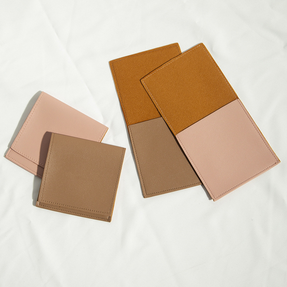 10g Weight Jewelry Packaging Bags Classification 1 Piece Quantity Home, Daily Occasion Pu Leather Material Letter Pattern Modern Style, Simple Style Style 1 Piece Pu Leather Modern Style Simple Style Home Daily Letter Jewelry Packaging Bags 5