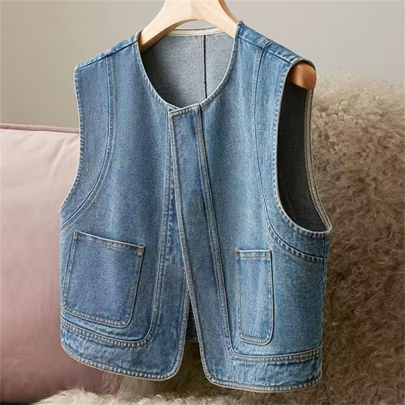 Denim vest
