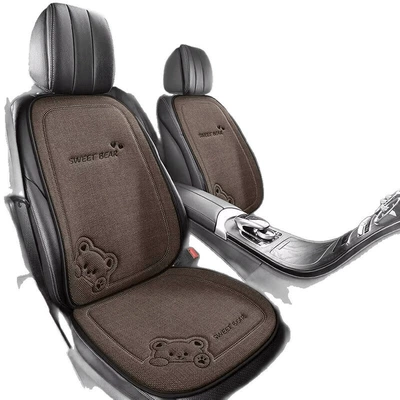 Seat cushion, linen single-piece seat: Seat cushion, seat cover