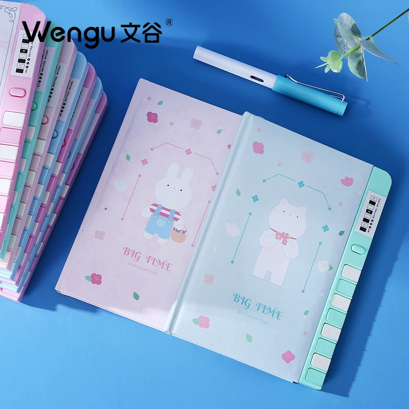 Wengu a5 кодовая книга милый мультфильм с замком дневник