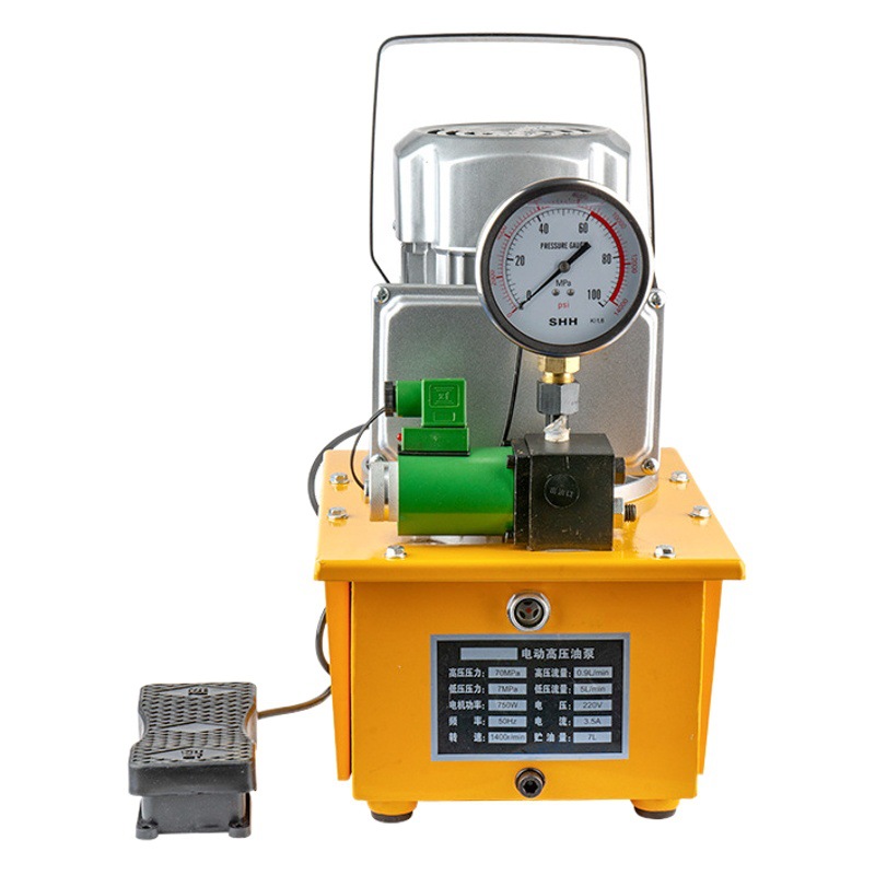 Bomba hidráulica eléctrica Bomba eléctrica de doble paso Bomba eléctrica Solenoide Bomba eléctrica Bomba hidráulica 700A Estación de bombeo hidráulico