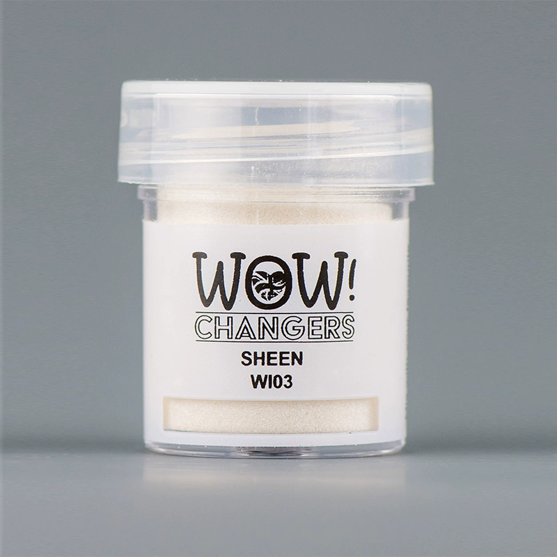 British WOW Changers functional relief powder raised pink imprint stamp set