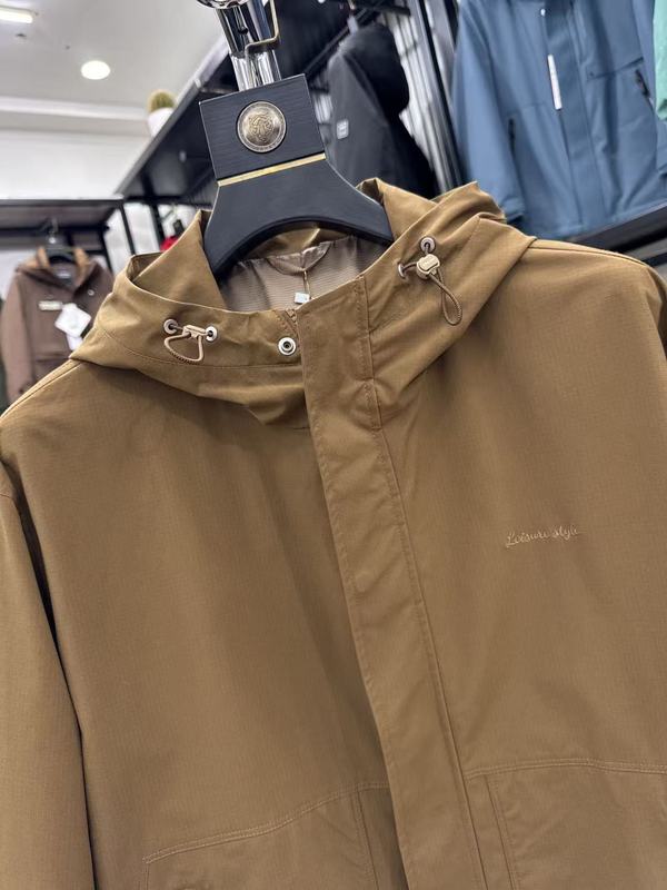 【H家】工装风！清新连帽拉链口袋外套春季青春商务休闲茄克1W106|undefined