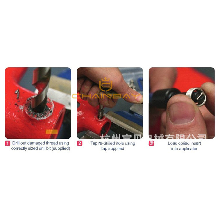 Exportación de alta calidad roscado de automóviles reparación de roscado herramienta de mantenimiento de automóviles 88 piezas de kit de herramientas M6M8M10