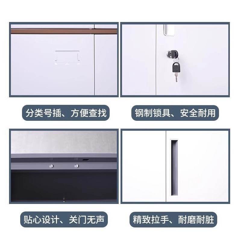 El armario de dos puertas de acero grueso se puede personalizar con color bloqueado armario de almacenamiento de personal armario de almacenamiento de dormitorios escolares