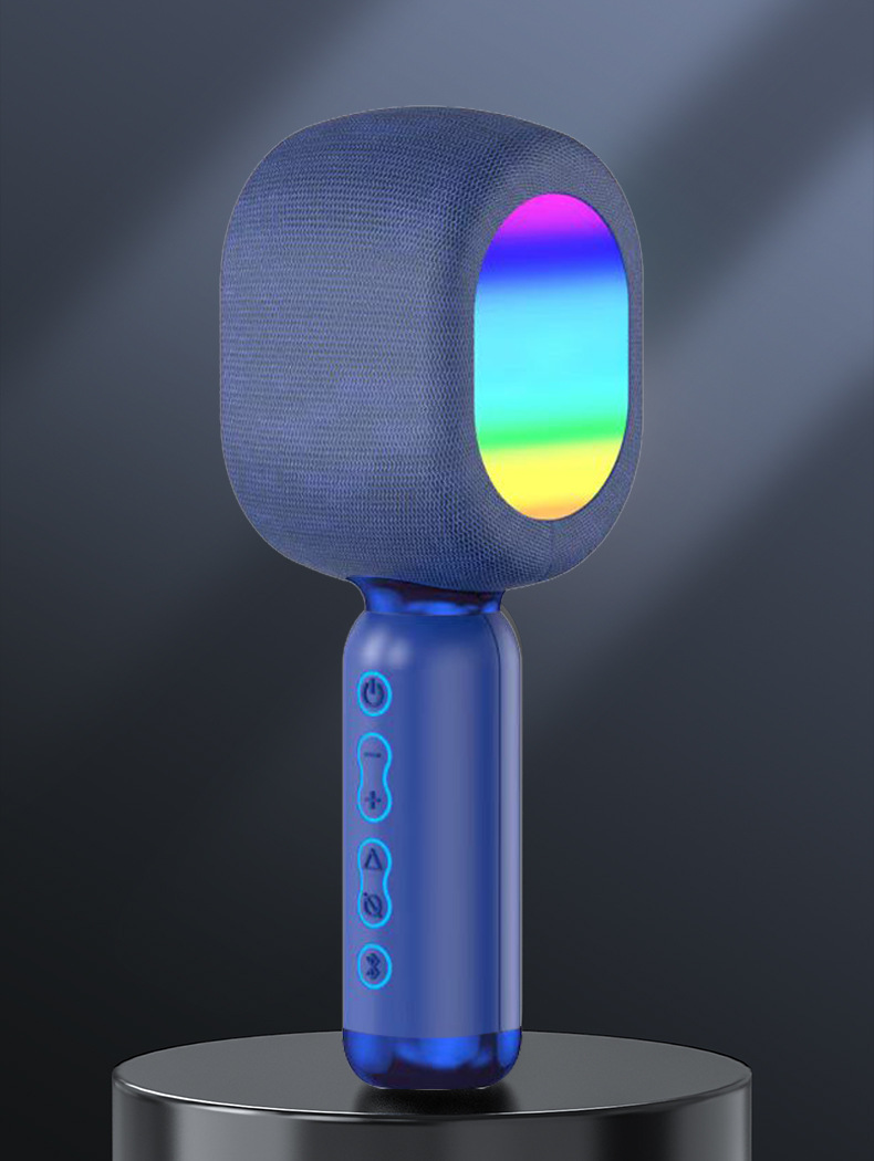 Transfronterizos K-canción en un micrófono altavoz Bluetooth conjunto familiar K-canción artefacto inalámbrico ai sonido Bluetooth