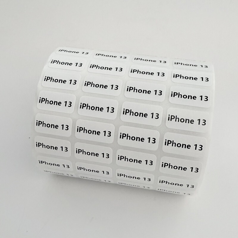 Custom mobile phone patch label mobile phone model sticker Apple case style digital sticker generation printing