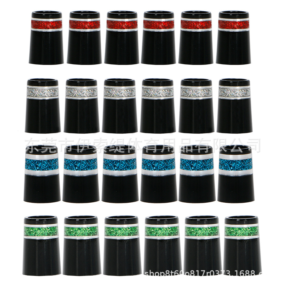 Manga de tubo de golf manga de plástico Patrón de rayas de destello dorado multicolor opcional suministro directo de fábrica adecuado para varilla de hierro