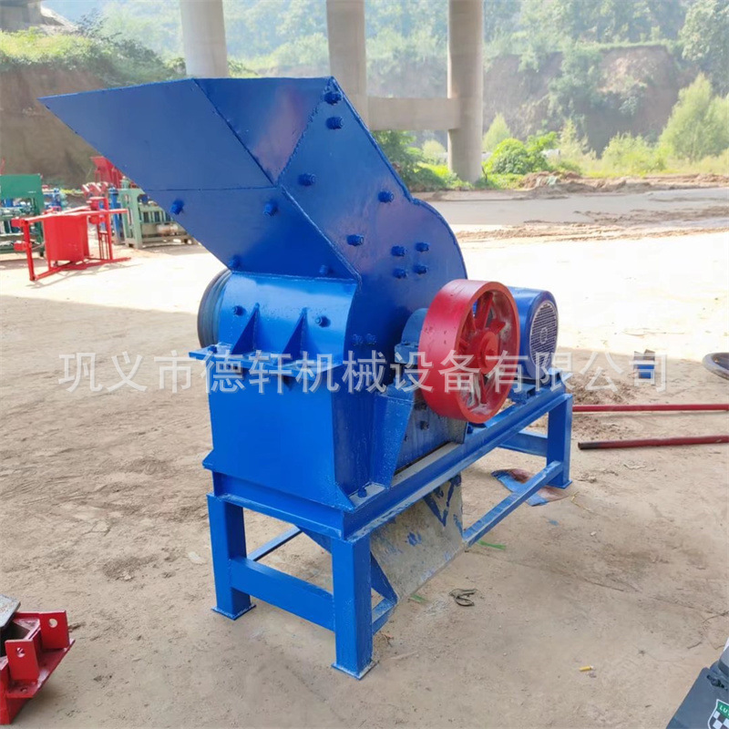 小型建筑垃圾锤式破碎机 煤炭锤式粉碎机 移动式锤式破碎制砂机
