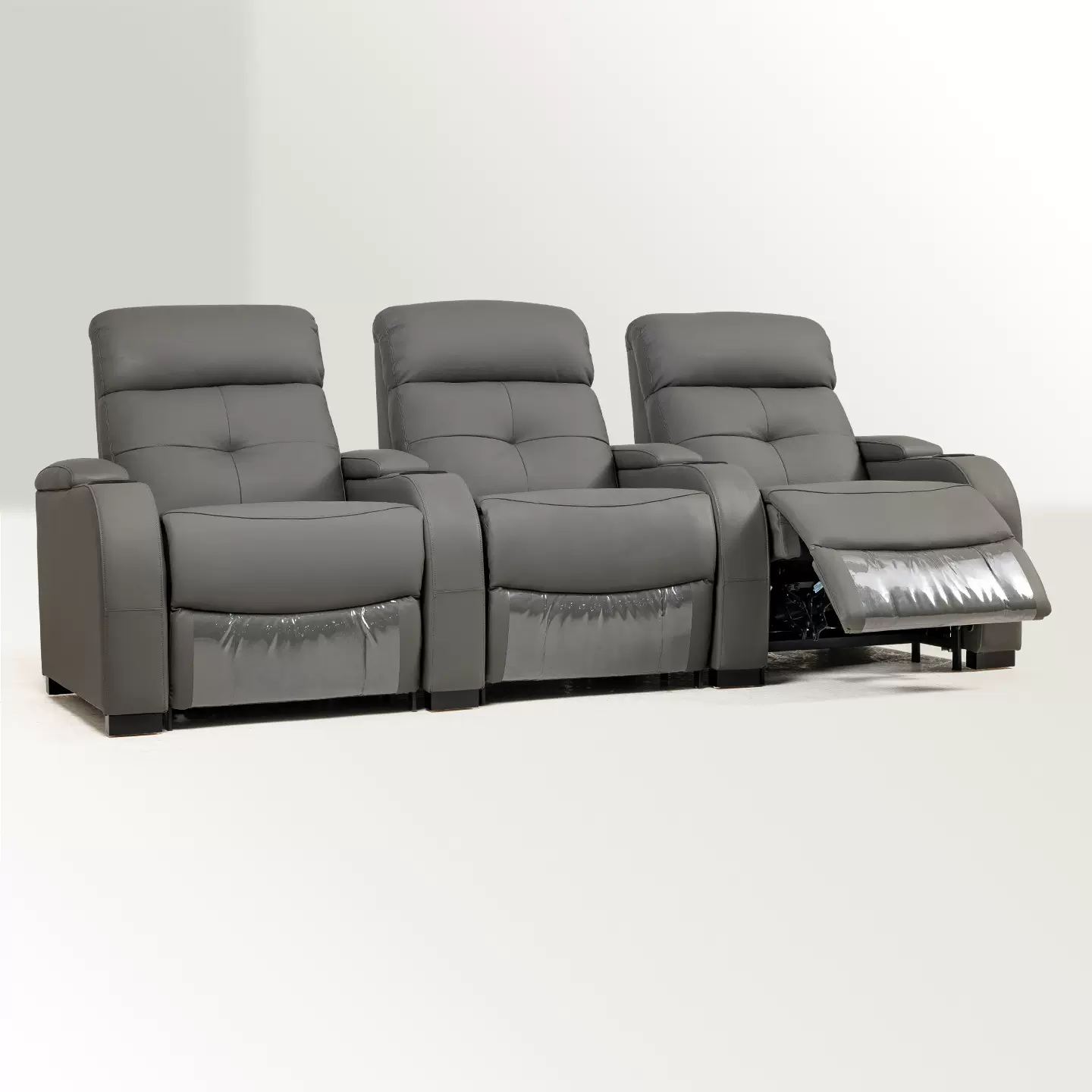 别墅家庭电影院影视厅影吧真皮沙发电动单人功能舱椅影剧院家具