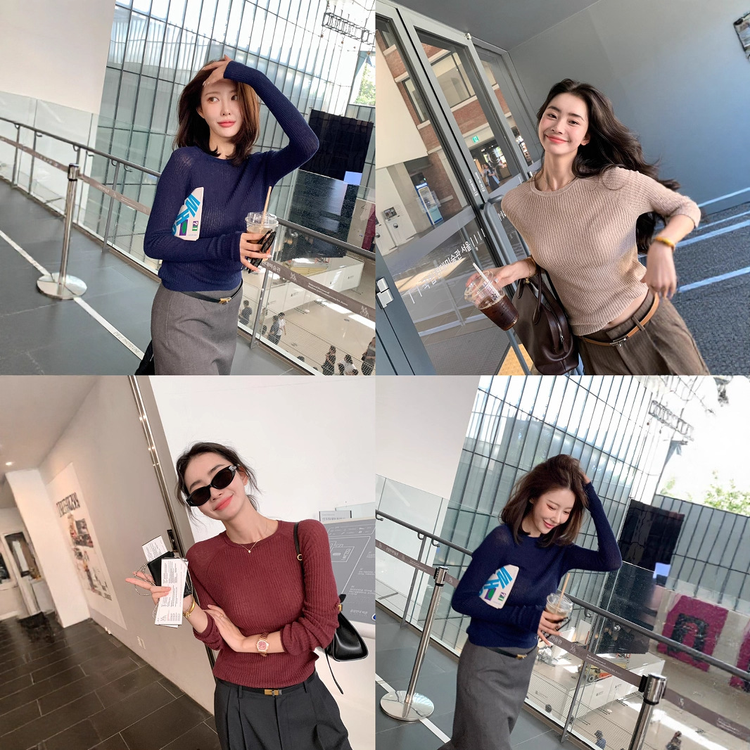 LICKYSENIOR 力推！主理人 看展top女长袖2025夏季新款长袖上衣