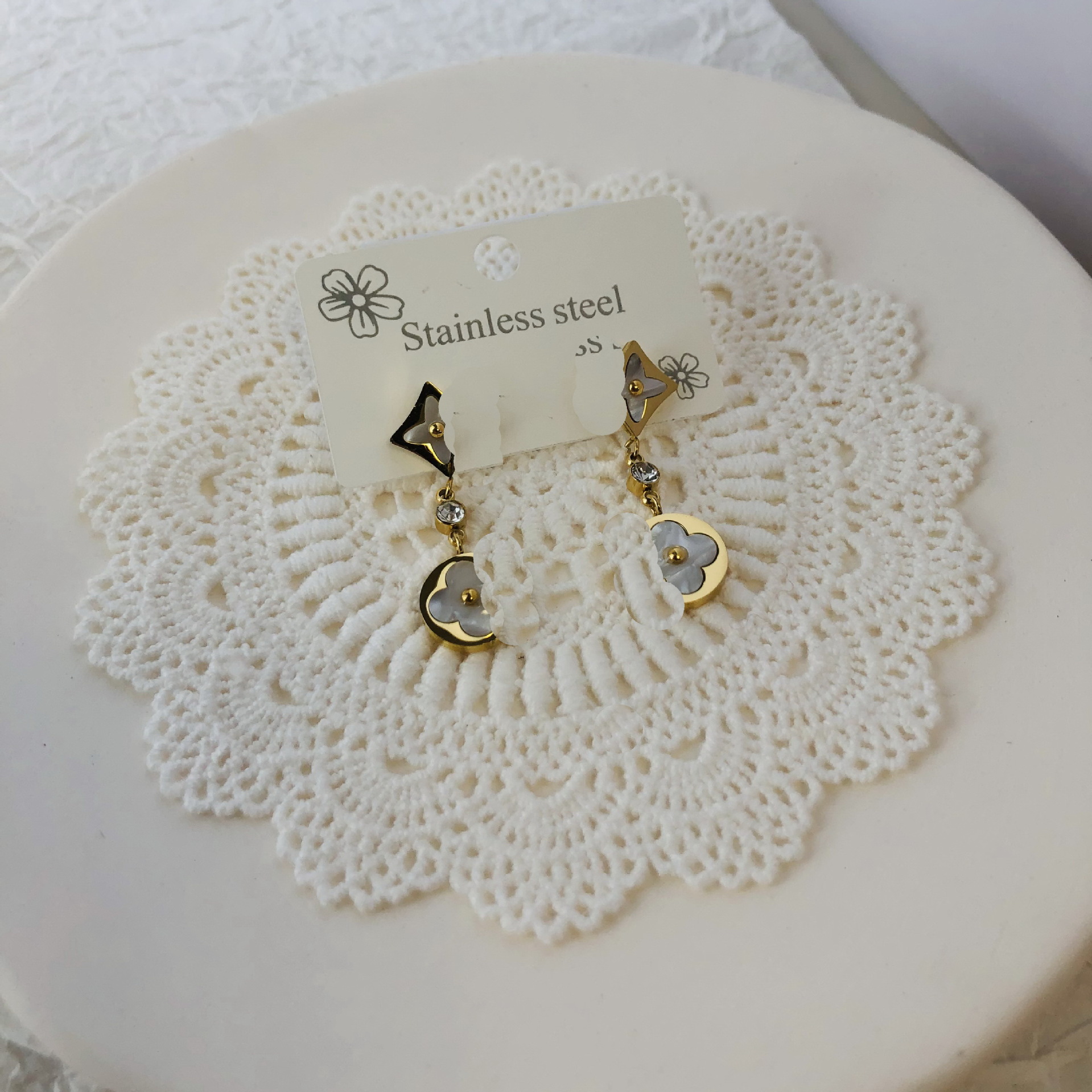 Multi -flower earrings