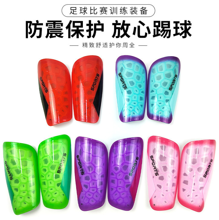 Football Shin Pads for Children and Adults, Thickened Calf Guards, Student Competition Equipment, Small Tibia Sports Protective Gear, Shin Pads