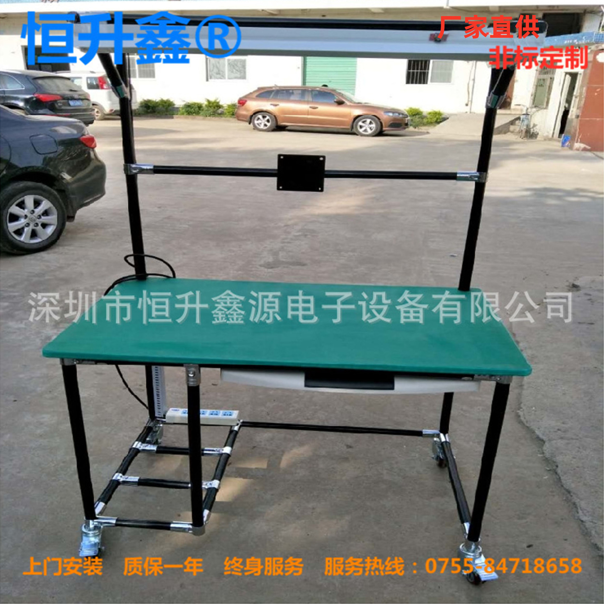 厂家直销 环型手推工装板流水线 移动式配装输送线 无动力滚筒线