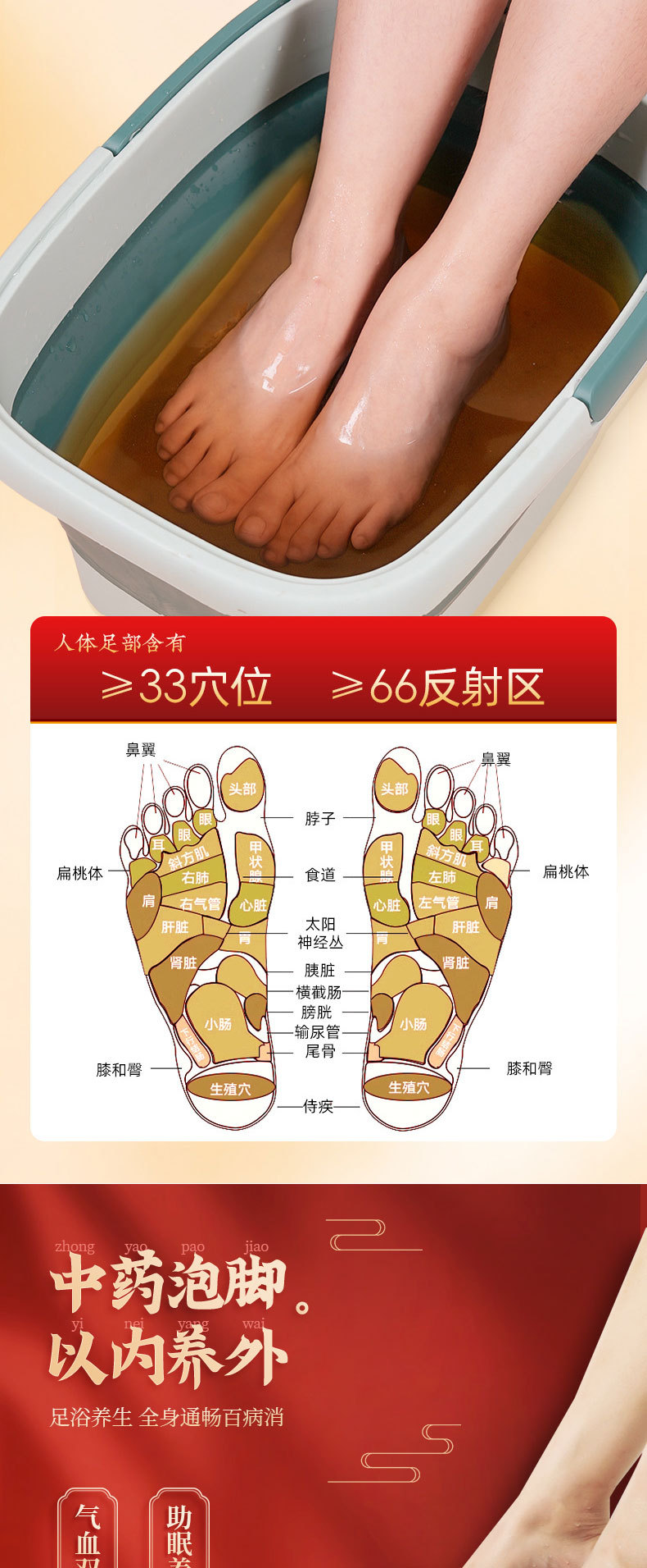 Nanjing Tongrentang Mugwort Foot Soak Bags 30g x 10 Herbal Ai Ye Foot Bath Gift Box specifications