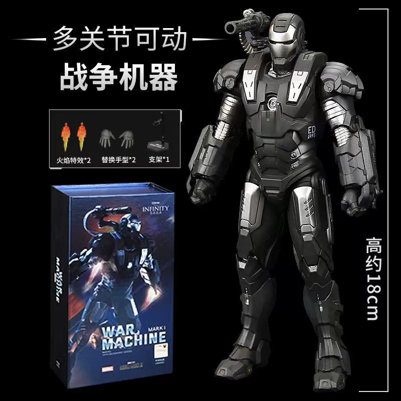Minifigure (Marvel) MK85 Iron Man, 4-inch articulated collectible, multiple versions