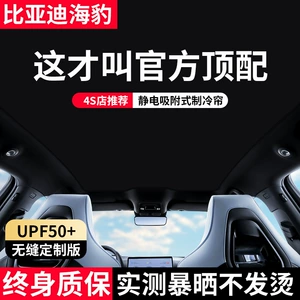 Byd Seal/Sea Lion 07Ev panoramik lyuk üçün elektrostatik günəşlik pərdə