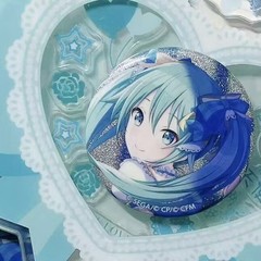 初音未来双闪吧唧miku周边动漫卡通超萌徽章学生背包挂饰胸针谷子