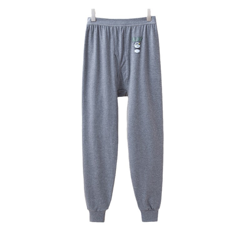 Hombres solo largo Johns juventud hombres pantalones de lana de algodón solo pantalones de algodón ropa interior pantalones Calzoncillos largos image 5