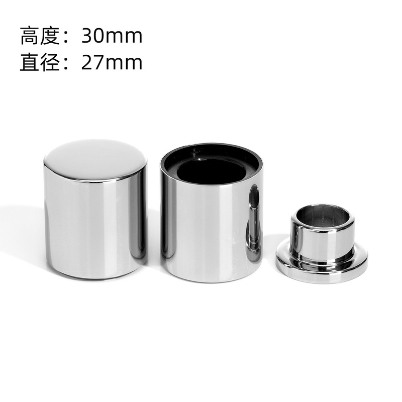 玻璃香水瓶磁吸盖批发透明香水瓶子裸瓶高级感香水空瓶化妆品盖子|undefined