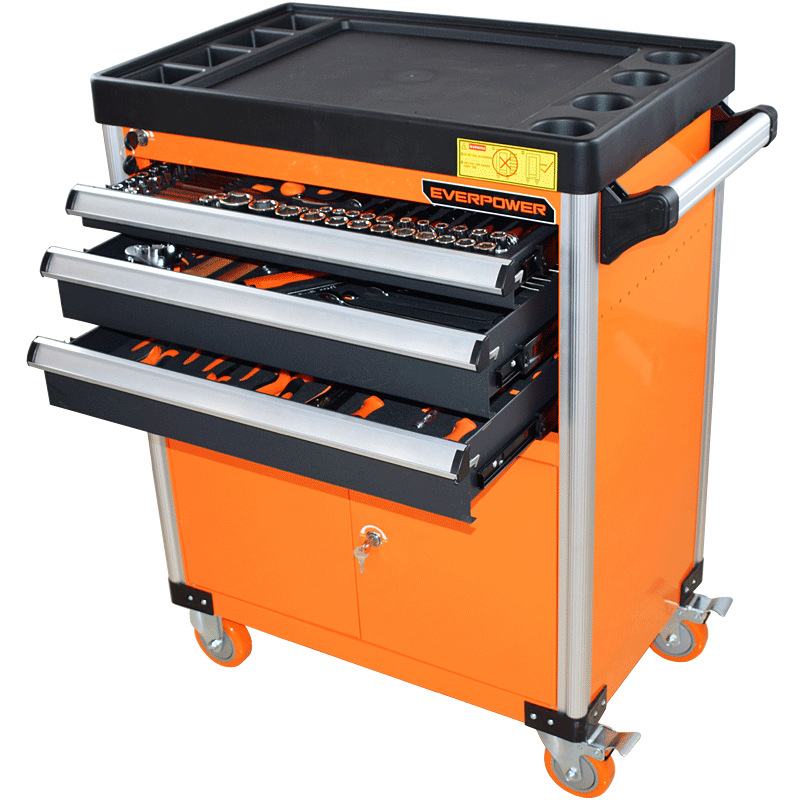 EVER POWER/艾威博尔206件机修工具车组套 652501