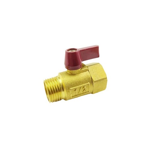 Mini small ball valve 4 points inner and outer wire straight-through copper ball valve air compressor water purifier valve water heater ball valve