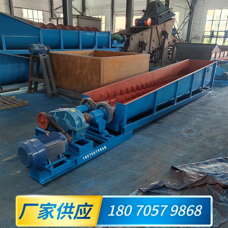 矿山脱泥双轴绞龙洗矿机耐磨片加厚粘性大颗粒洗石机擦洗设备厂家