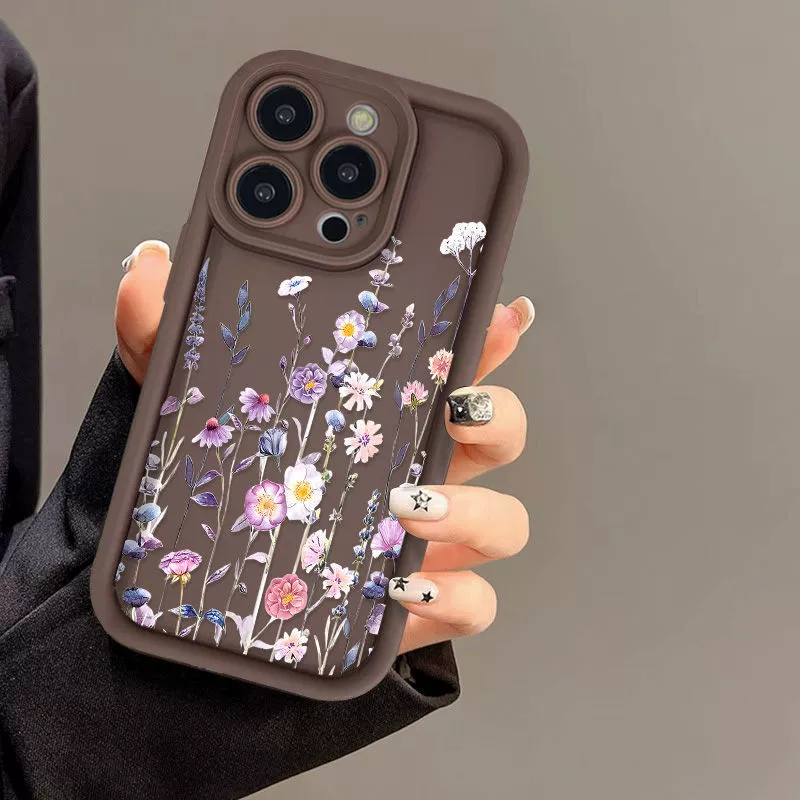 Apple, фиолетовый совместимый чехол для телефона, матовый iPhone 13, iphone, 17promax, 15